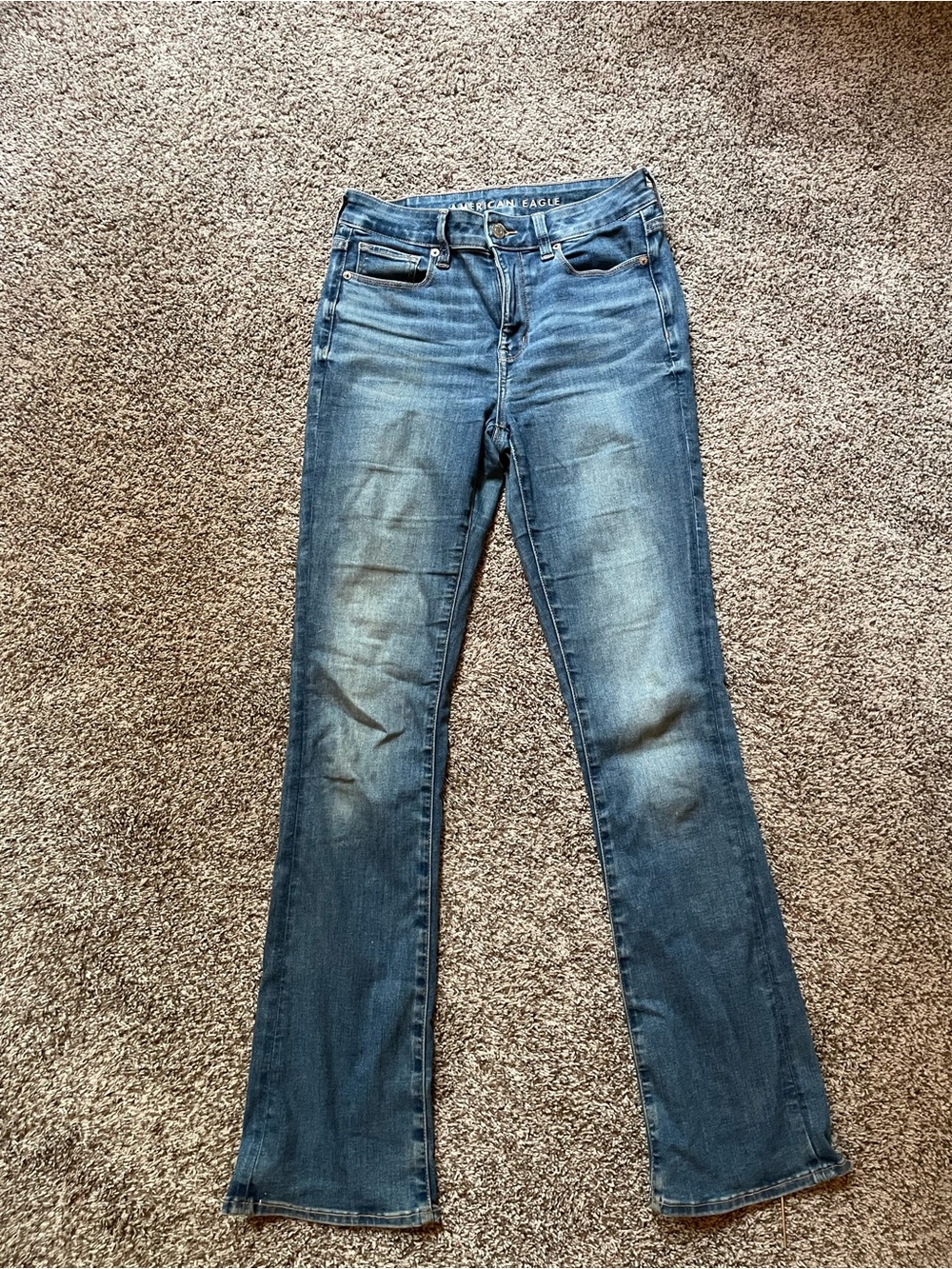 American Eagle High Rise Skinny Kick
